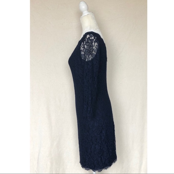 Diane von Furstenberg Zarita Lace Sheath Dress - Picture 3 of 15